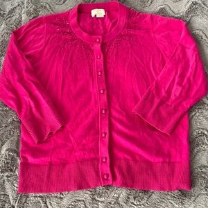 Kate Spade beaded cardigan